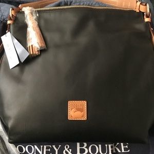 Brand new never used Dooney and Bourke boho bag